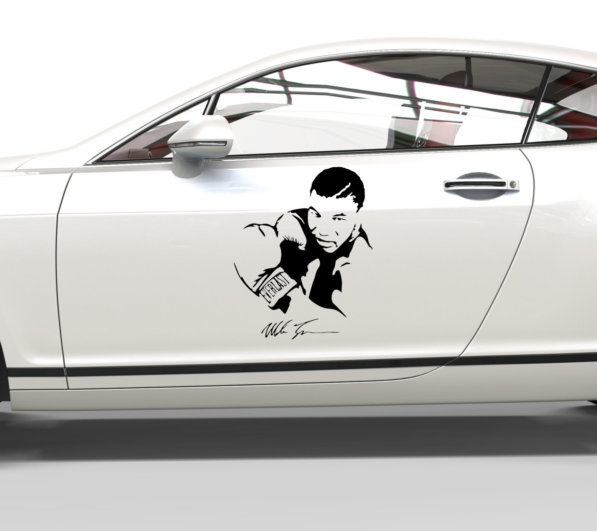 10003 Iron Mike Tyson Aufkleber